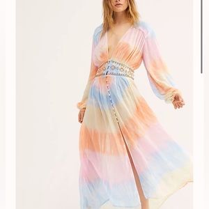 Worn once perfect condition free people summer of love kimono